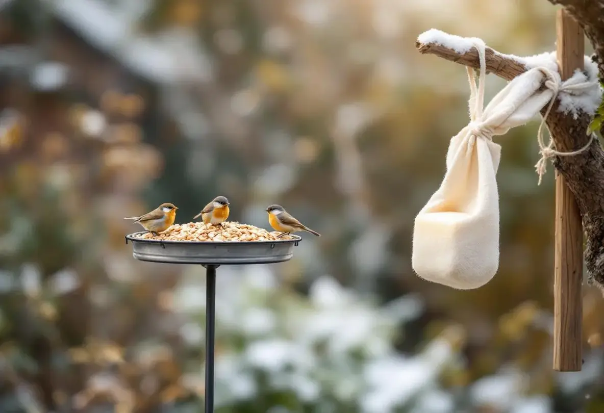 Attention, vos oiseaux sont en danger : cette astuce du savon dans une chaussette peut vraiment les sauver