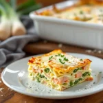 Bon et pas cher : la recette réconfortante des lasagnes de poireaux, bleu de Solaize et saumon