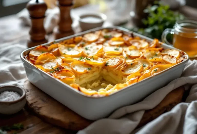 Ce gratin ultra simple pommes-oignons (sans crème), encore plus gourmand qu’un dauphinois : l’essayer, c’est l’adopter