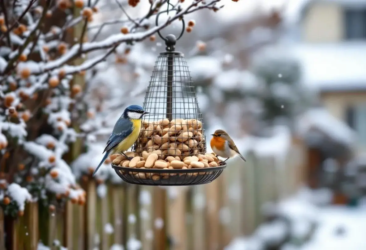 En décembre, ce petit aliment du placard que les jardiniers négligent peut vraiment sauver les oiseaux de leur jardin
