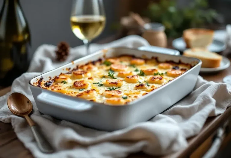 Gratin poireaux–Saint-Jacques : « simple à faire, mais digne d’un repas de fête »