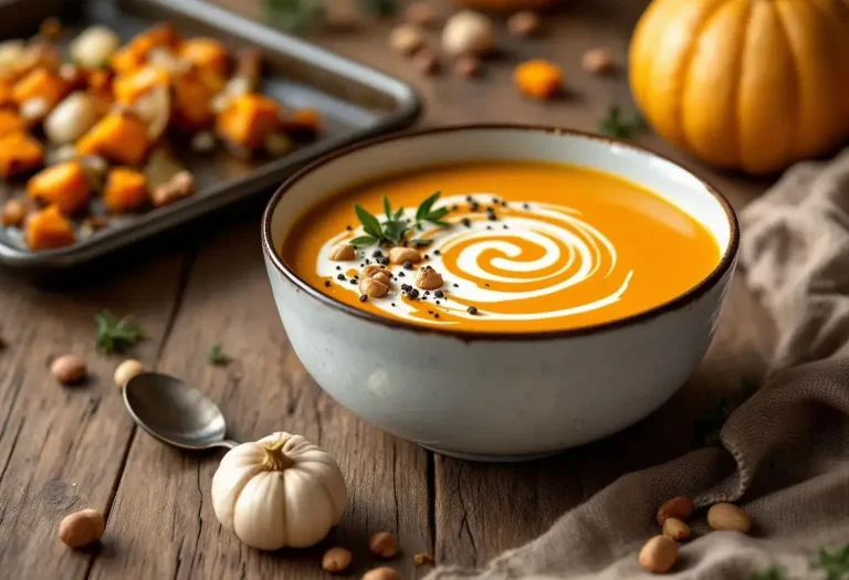 « Le secret d’une soupe de potimarron irrésistible » : je fais toujours rôtir les légumes avant de mixer pour un dîner simple, parfumé et ultra réconfortant