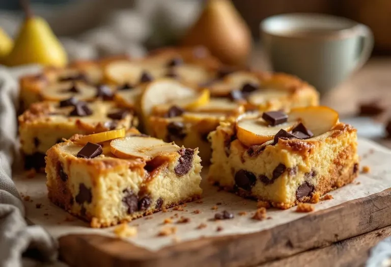 Plus fondant qu’un cake : ce dessert poire-chocolat pourrait bien vous rendre accro !