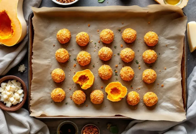 Voici la recette de boulettes de courge crousti-fondantes : au four à 180°C ou à la poêle en 12 minutes, le plat d’automne ultra gourmand qui change tout